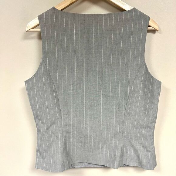 Evan Picone vintage striped sleeveless vest. Sz 12 - Picture 4 of 6